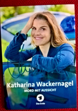 Original-Autogramm von Katharina Wackernagel,...