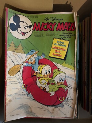 Mickey Mouse / Micky Maus Hefte - vollständiger Jahrgang 1979
