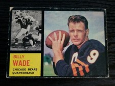 1962 Topps #13 Billy Wade