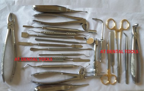 Dental Instruments Set of 22 Pcs Dental Oral Surgery kit Tooth Extracting Kit CE - Picture 4 of 4