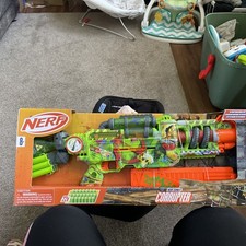 New Unopened Nerf Zombie Corrupter Dart Blaster w/ 22 Nerf Elite Darts