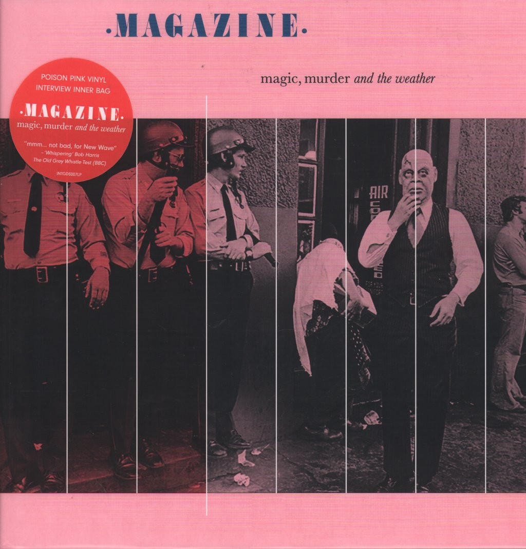 Magazine Magic, Murder and the Weather LP vinyl Europe Integral Distribution