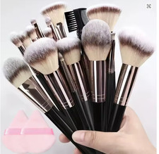 Professional 3-20PCS Makeup Brushes Set Eyeshadow Foundation Concealer Blending