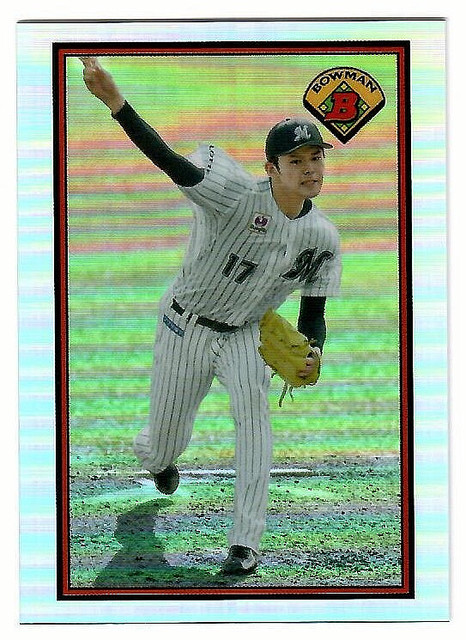 2023 Topps Bowman Chrome Npb #89B-9 Roki Sasaki 1989 Style Refractor