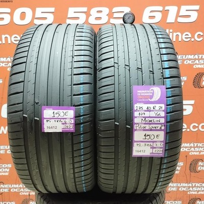 2x 275/40 R21 107Y XL Michelin Pilot Sport 4SUV Sommerreifen, 6.0/7.0mm