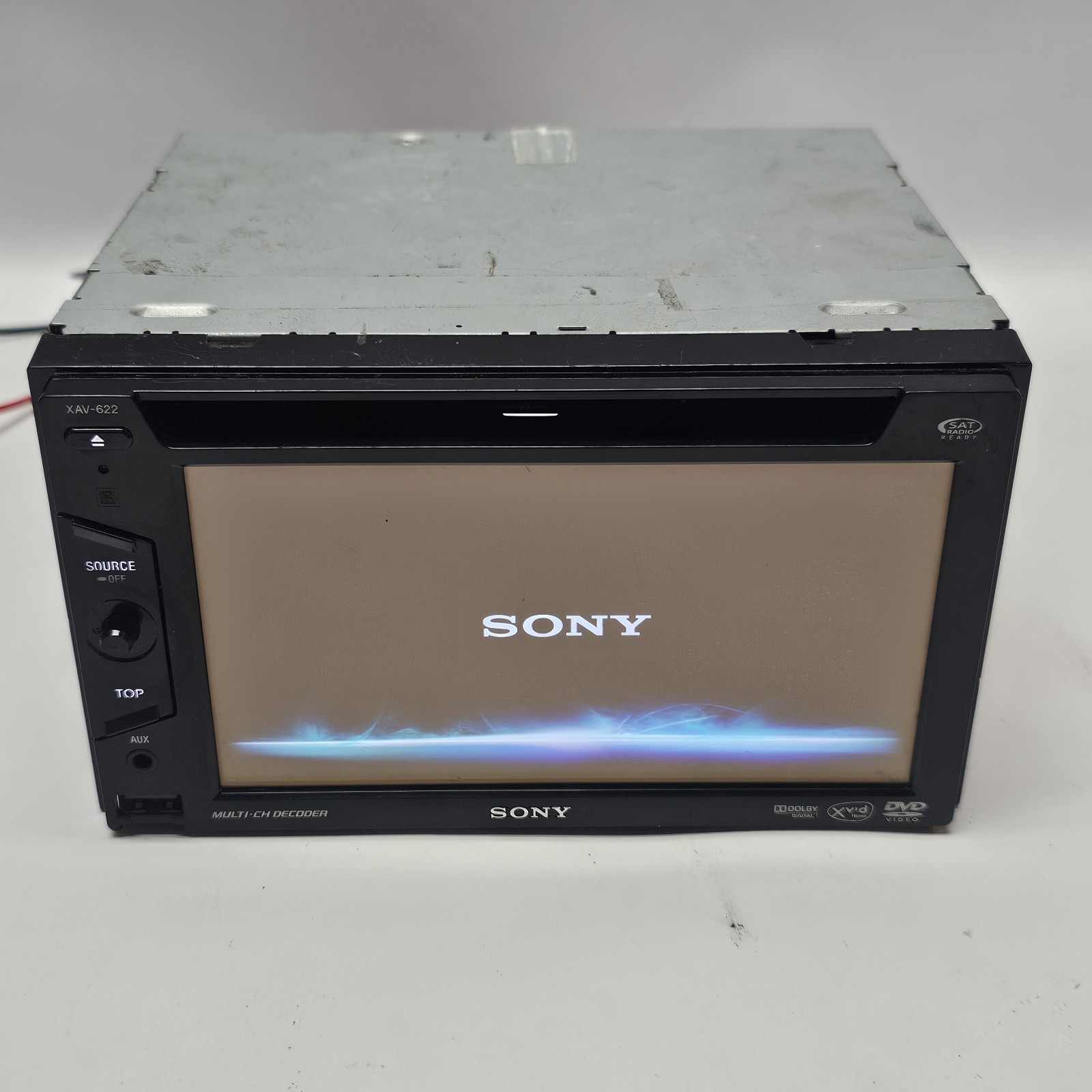 Receiver Double Din Touch Screen W/ Harness Tested Works