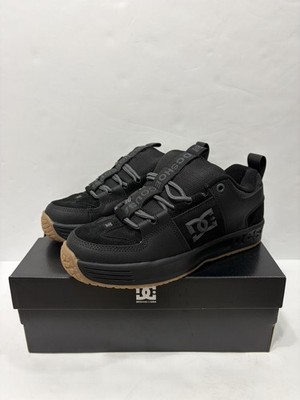 DC Lynx OG Skate Shoes - Size 9 - Black/Gum - New - Free Shipping - DC01727001