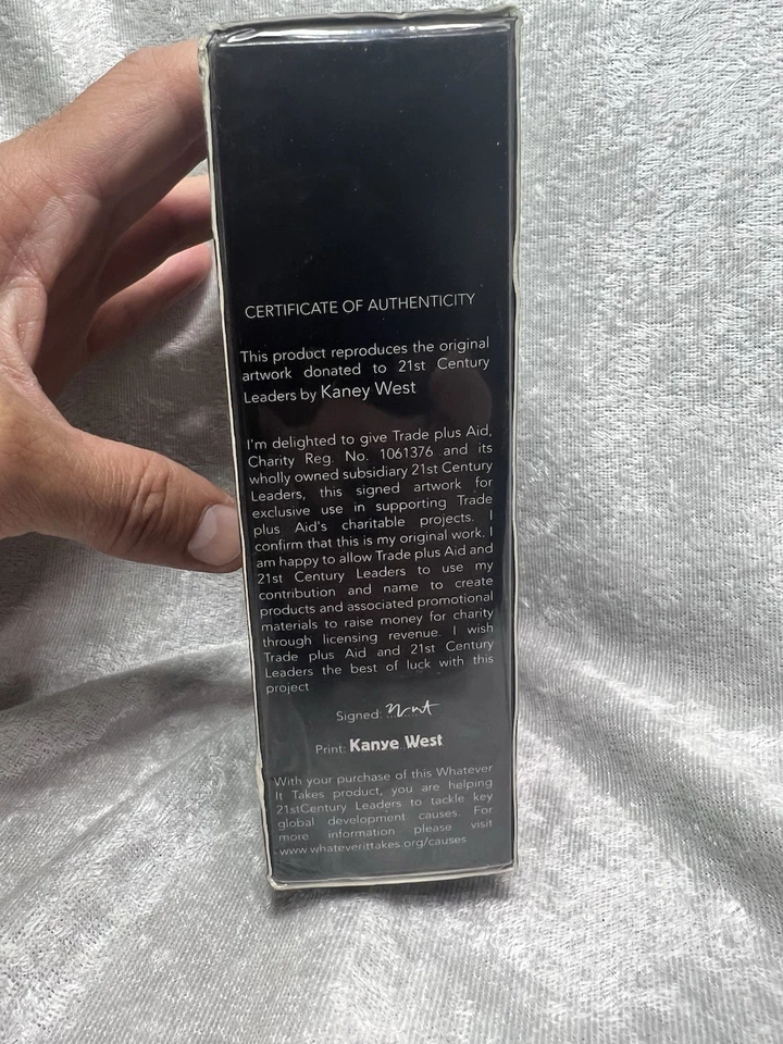 Kanye West Whatever It Takes Eau de Toilette 100 ml/3,4 fl oz Nuevo Sellado Foto 3 de 4