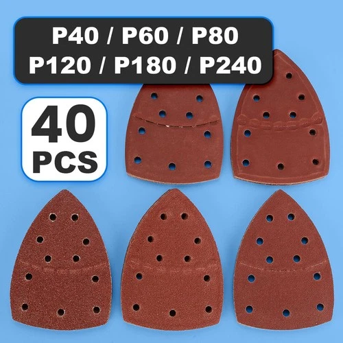 Plaquettes de disque de ponçage compatibles avec broyeur multi Parkside PMS 160