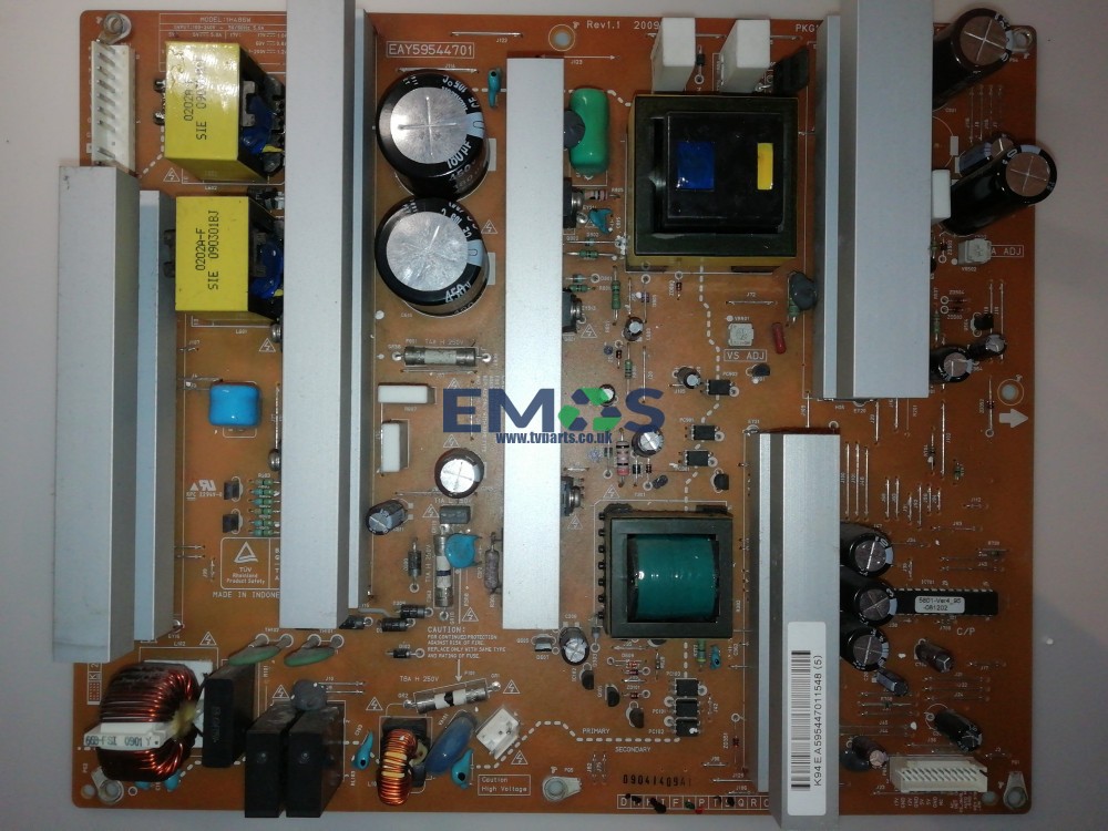 EAY59544701 PSC10273E M POWER SUPPLY FOR LG 42PQ6000-ZA.BEKZLJP