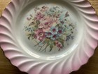 Antique Zeh Scherzer & Co Plate Bavaria Scalloped Edges Gold Trim Floral 7.5 " — photo 2