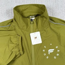 NWT Fabletics Size Medium Olive Green Oversized Flyweight Windbreaker Jacket