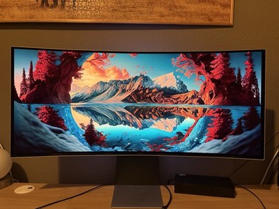 Samsung Odyssey OLED G8 Gaming MonitorS34BG850SU, 34 Zoll, OLED-Panel