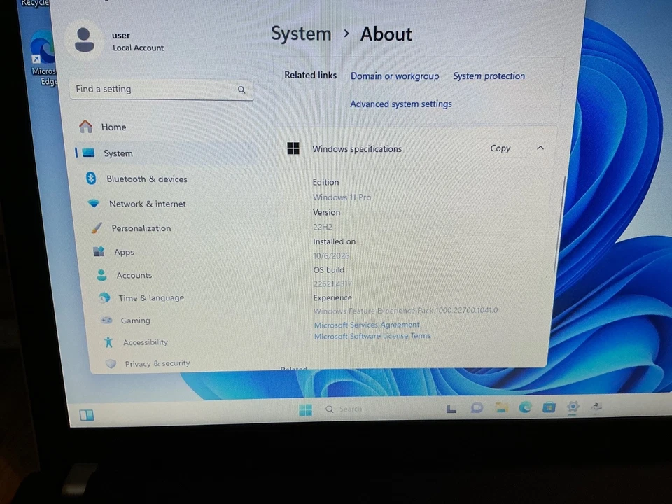Lenovo ThinkPad E540 · i5-4202Y · 4GB · 500GB, photo 4 of 5