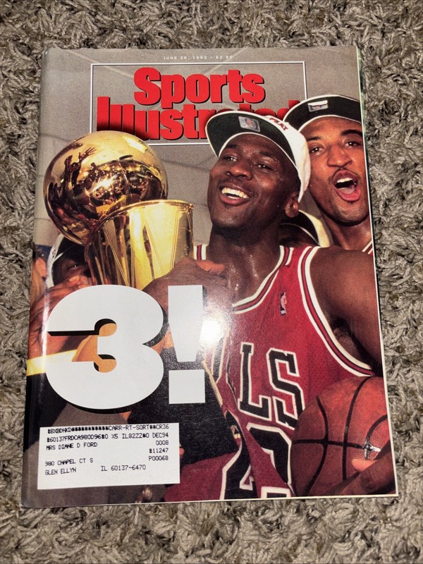 Sports illustrated - June 28, 1993 - Michael Jordan / Chicago Bulls 3-Peat