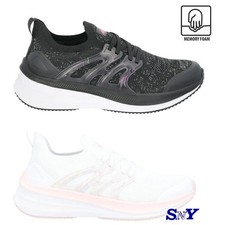 AVIA Women's Athletic Knit Trainer Sneakers Breathable Lightweight Memory Foam