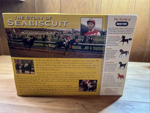 Vintage Collectible Breyer Seabiscuit & War Admiral Race Horses No. 750333 NEW - Picture 6 of 8