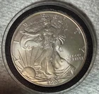 New Listing2003 American Eagle Walking Liberty 1 oz  Fine Silver U S  Dollar Coin - UNC
