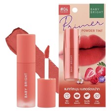 04 Pear Berry - 2.4 g Baby Bright Primer Powder Tint Matte Long-lasting Smooth