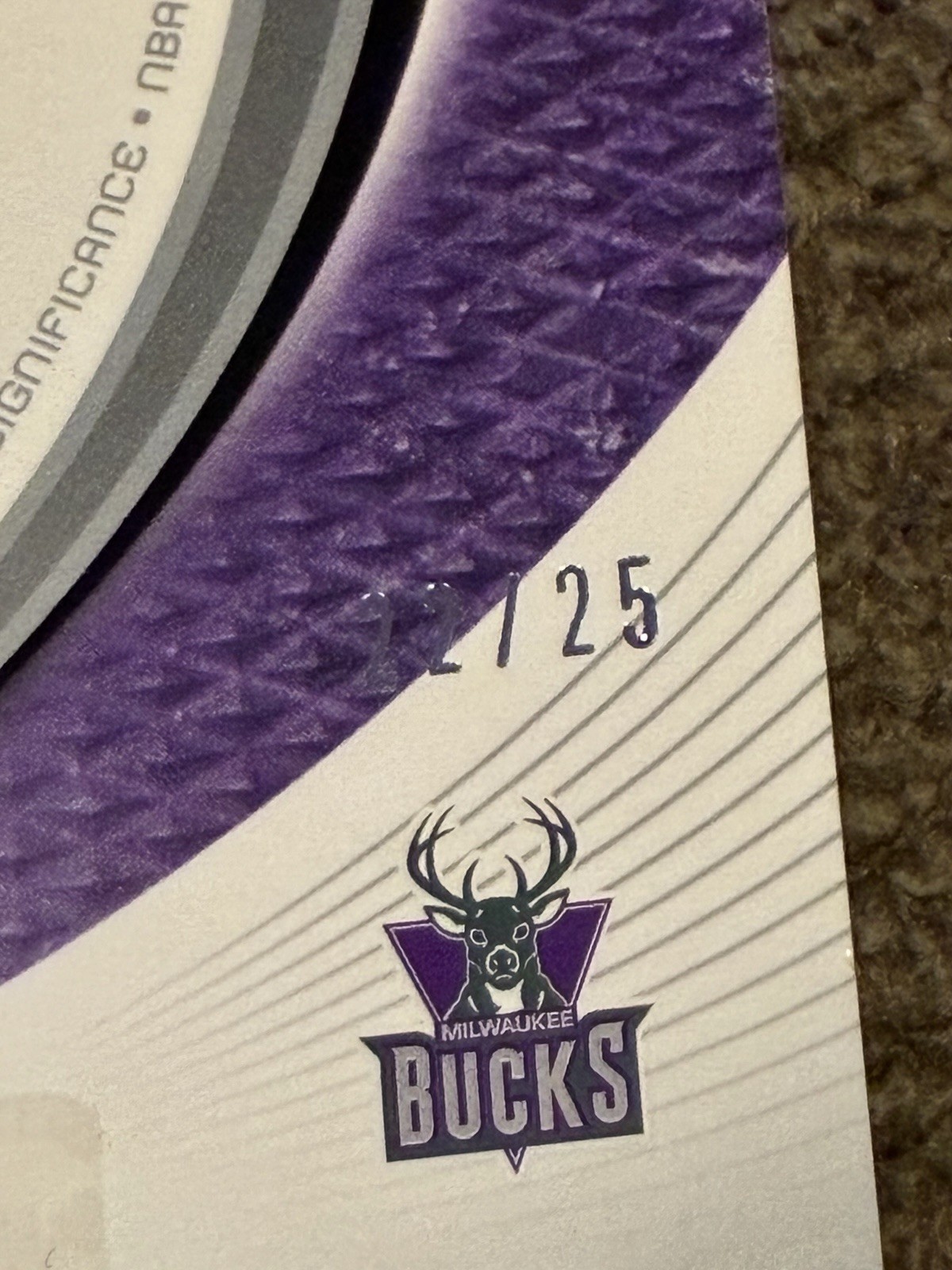 2005-06 SP Game Used Michael Redd SIGnificance Auto Autograph SP /25 Bucks view 2