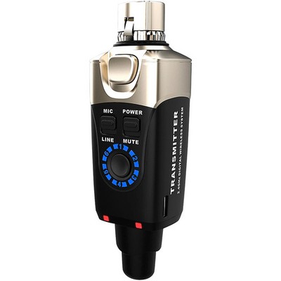 XVive U3T XLR Plug-on Wireless Transmitter for U3 System Black