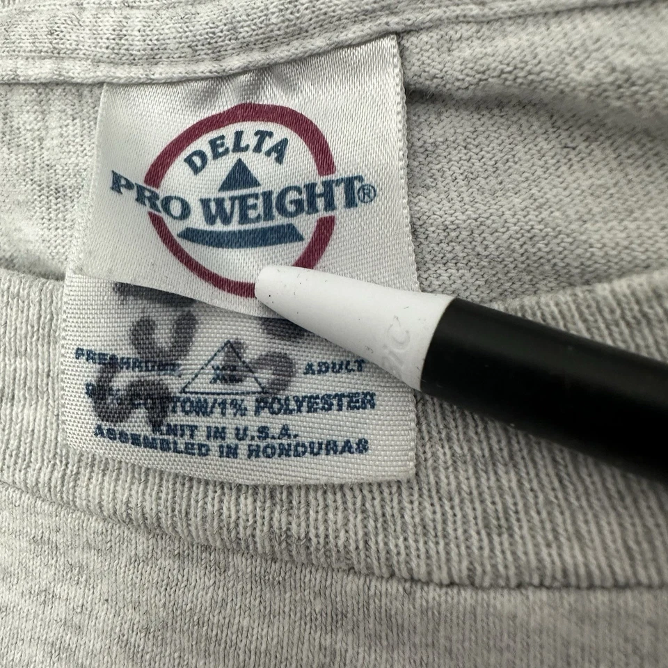 Vintage Nature Animal Outdoor T-shirt Size XL Graphic Wolf,Eagle Gray Tee Utah - Image 4 of 4