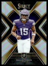 2023 Panini Select XRC Dallas Turner Rookie Minnesota Vikings #520