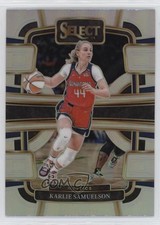 2024 Panini Select WNBA Concourse Silver Prizm Karlie Samuelson #99 0b3