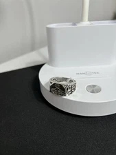 Vintage Vivienne Westwood Orb Engraved Ring (Size L)