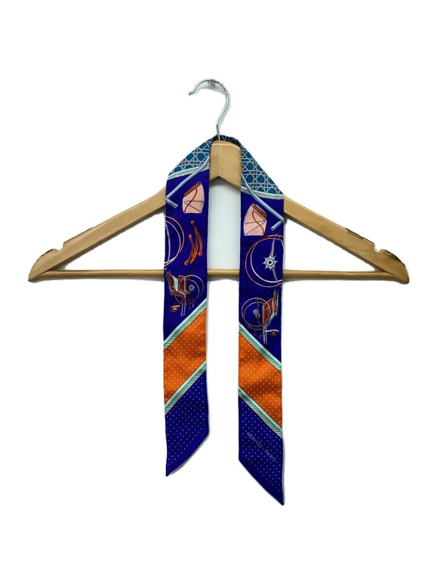 HERMES Silk Scarf in Purple Design 232