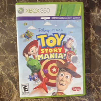 Disney Toy Story Mania! Microsoft Xbox 360 Game E NTSC-U/C Kinect Compatible