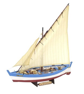 Artesanía Latina - Wooden Ship Model Kit   French Fishing Boat, La Provençale - 