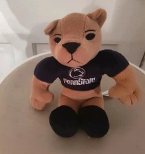 Stuffins Penn State Nittany Lion Plush 1998 Collectible Bean Bag
