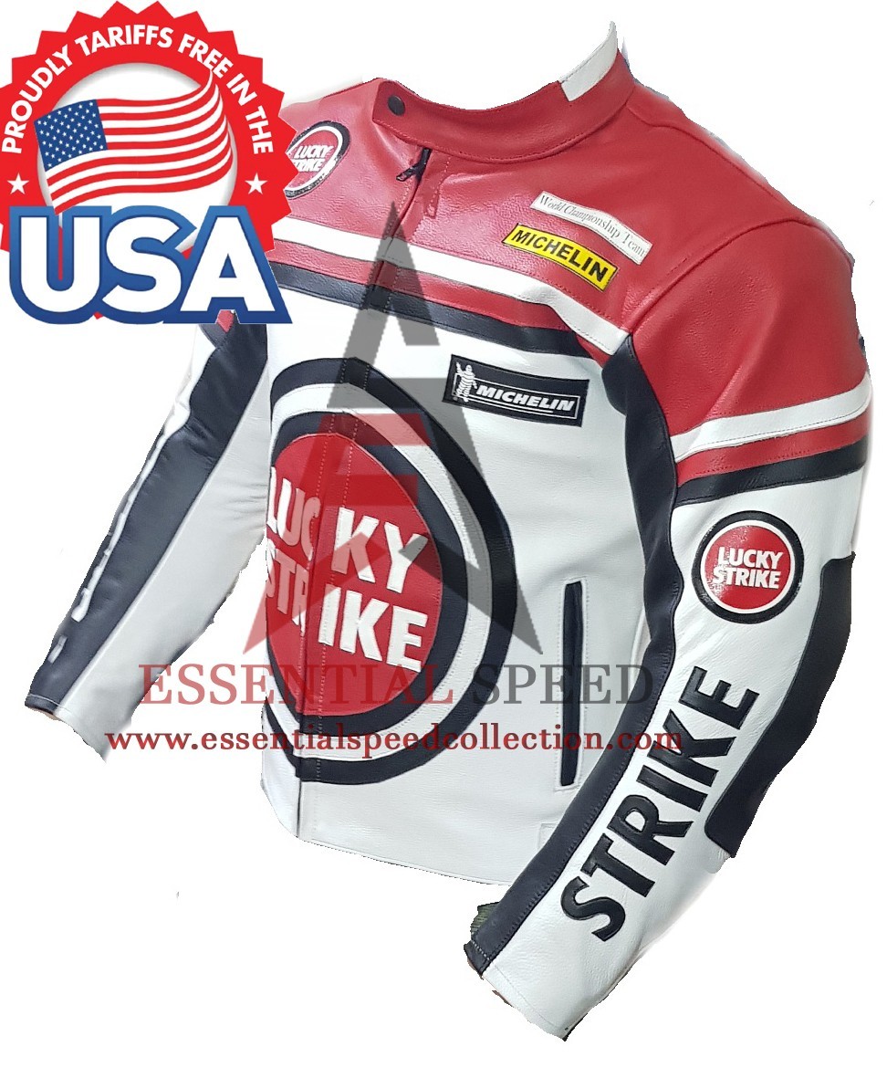 バイクウェア・装備 TEAM LUCKY STRIKE KENNY ROBERTS JACKET バイク