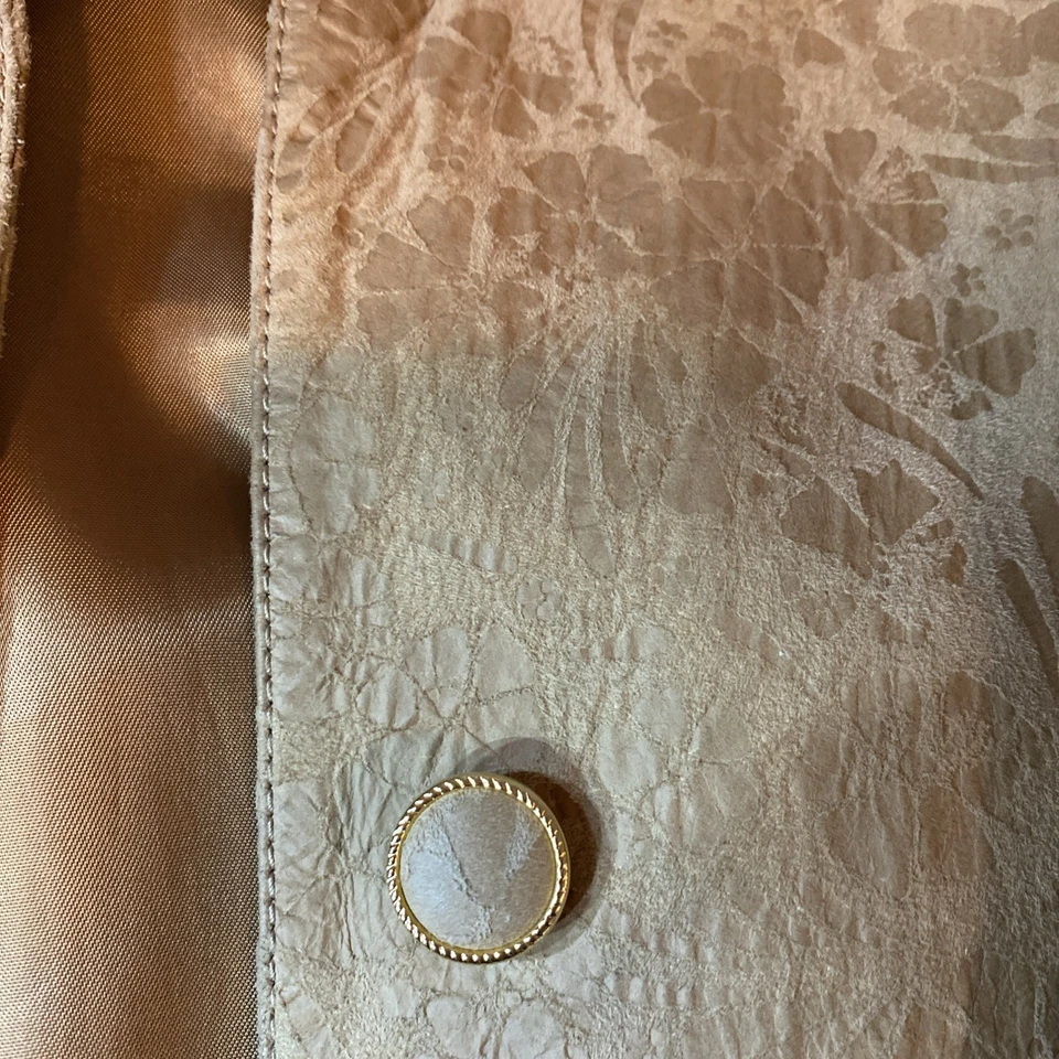 Bally Womans Jacket/Blazer made of 100% Suede Leather Size 44 - Image 3 of 4