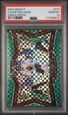 🍀2024 /5 Select Field Level Green Prizm Caleb Williams #477 PSA 10🍀