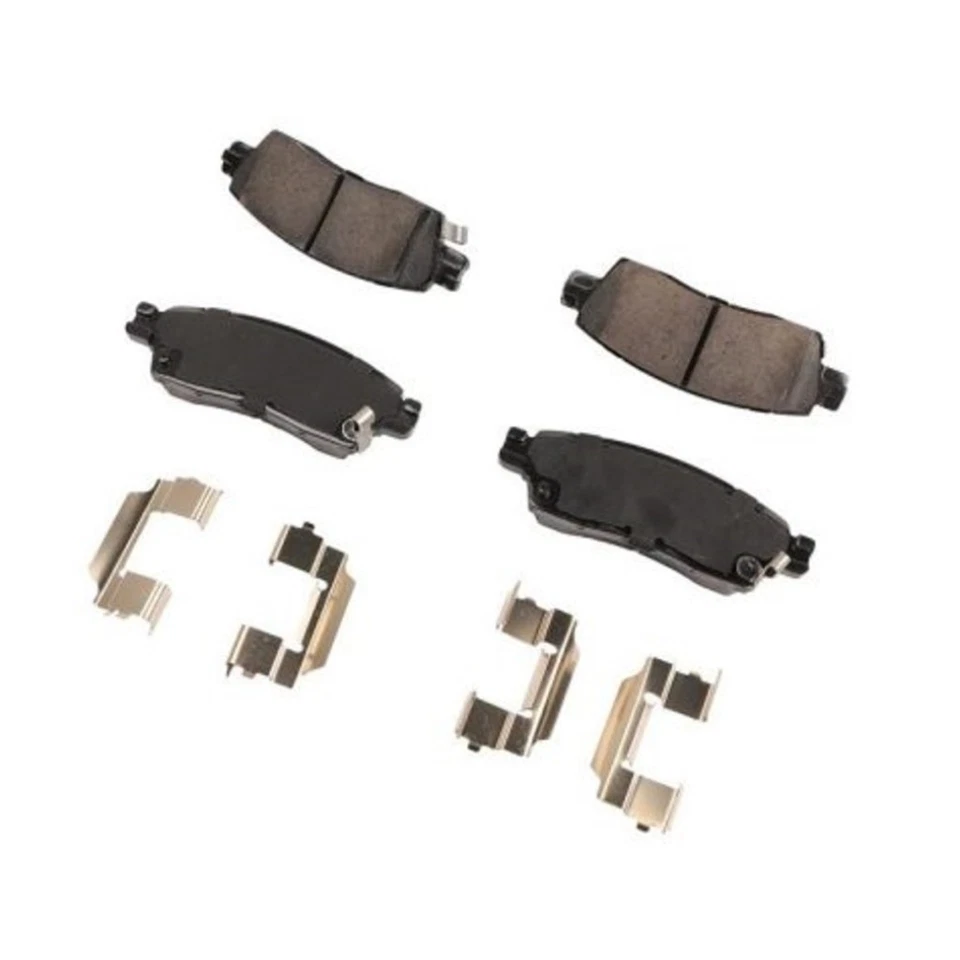 Juego de pastillas de freno de disco ACDelco originales para Buick Enclave 2008-2017 | Respaldo de acero Foto 3 de 4