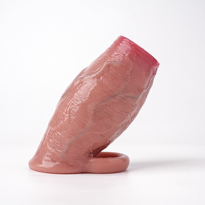 Penis Sleeve Girth Big Extender Extension Reusable Thick Enhancer Enlarger  Male | eBay