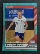 Christian Pulisic 2024-25 Panini Donruss FIFA Teal /199 #10
