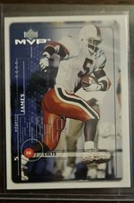 1999 Upper Deck MVP Edgerrin James Rookie Card #206 (RC) Colts NM-MT. rookie card picture