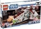 LEGO Star Wars Republic Attack Gunship 7676 2008 85-90% Parts No Manual or Minis