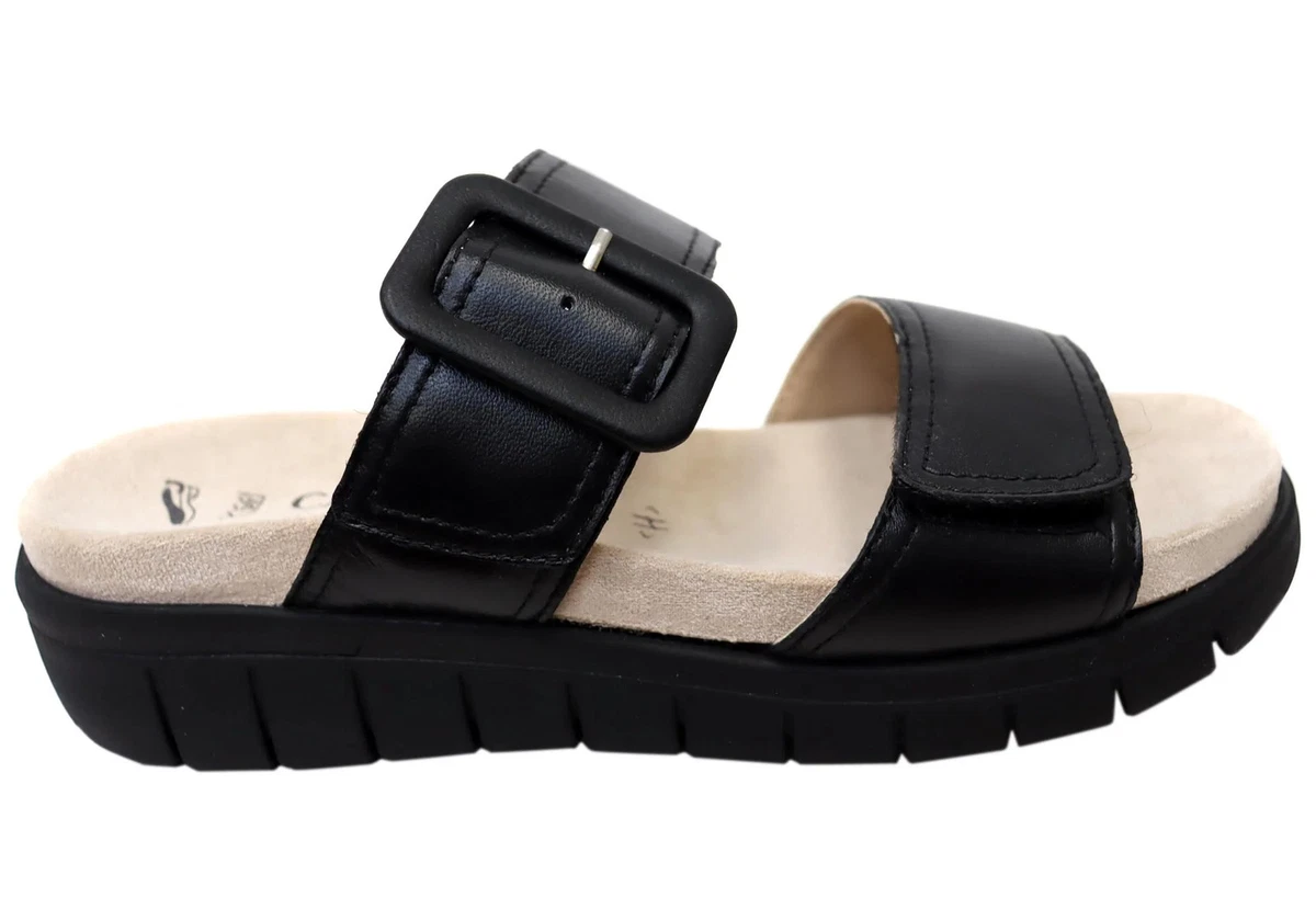 CAPRICE Dames 9-24701-42 mocassin zool, Zwart, 41 EU