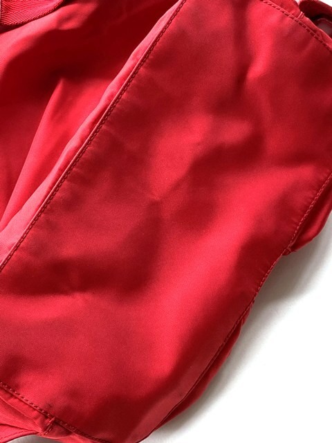 PRADA Backpack B6677 Nylon VELA Backpack Red Red ROSSO from japan thumbnail 4