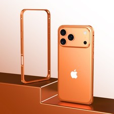 For iPhone 17 Pro Max Air 16 Pro Shockproof Metal Bumper Case Slim Frame Cover