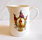 WW1 MILITARY SOUVENIR PARAGON ENGLISH FINE CHINA SMALL POTTERY JUG