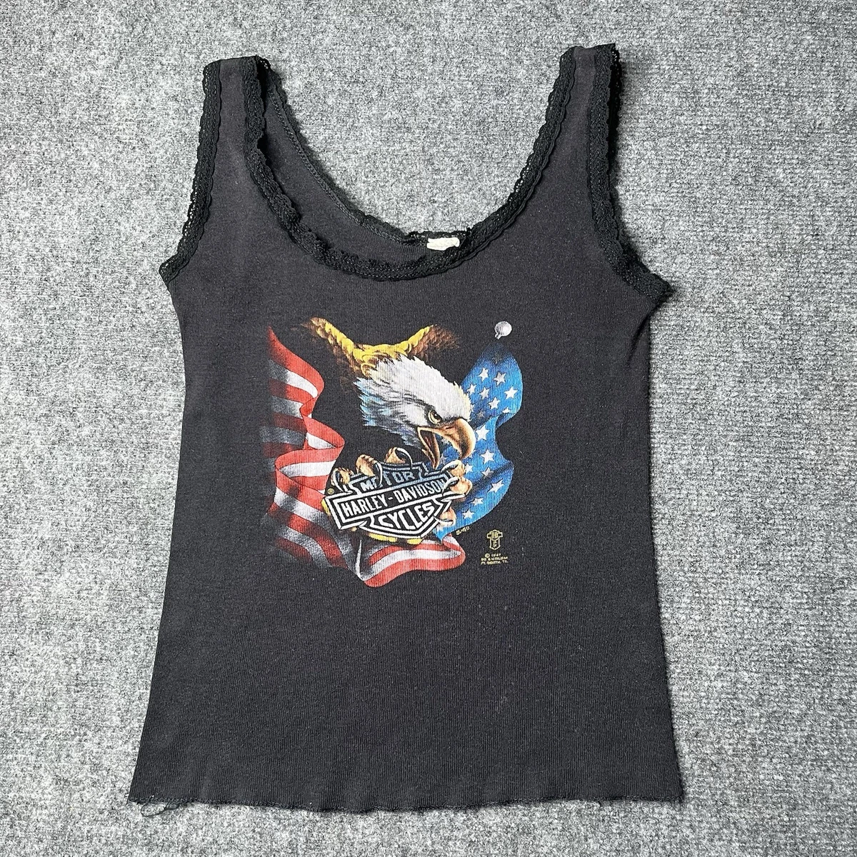 Harley-Davidson M/L Regular Size Vintage Tops for Women for sale