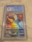 2019 POKEMON SUN & MOON HIDDEN FATES #SV49 FULL ART CHARIZARD GX CGC 9