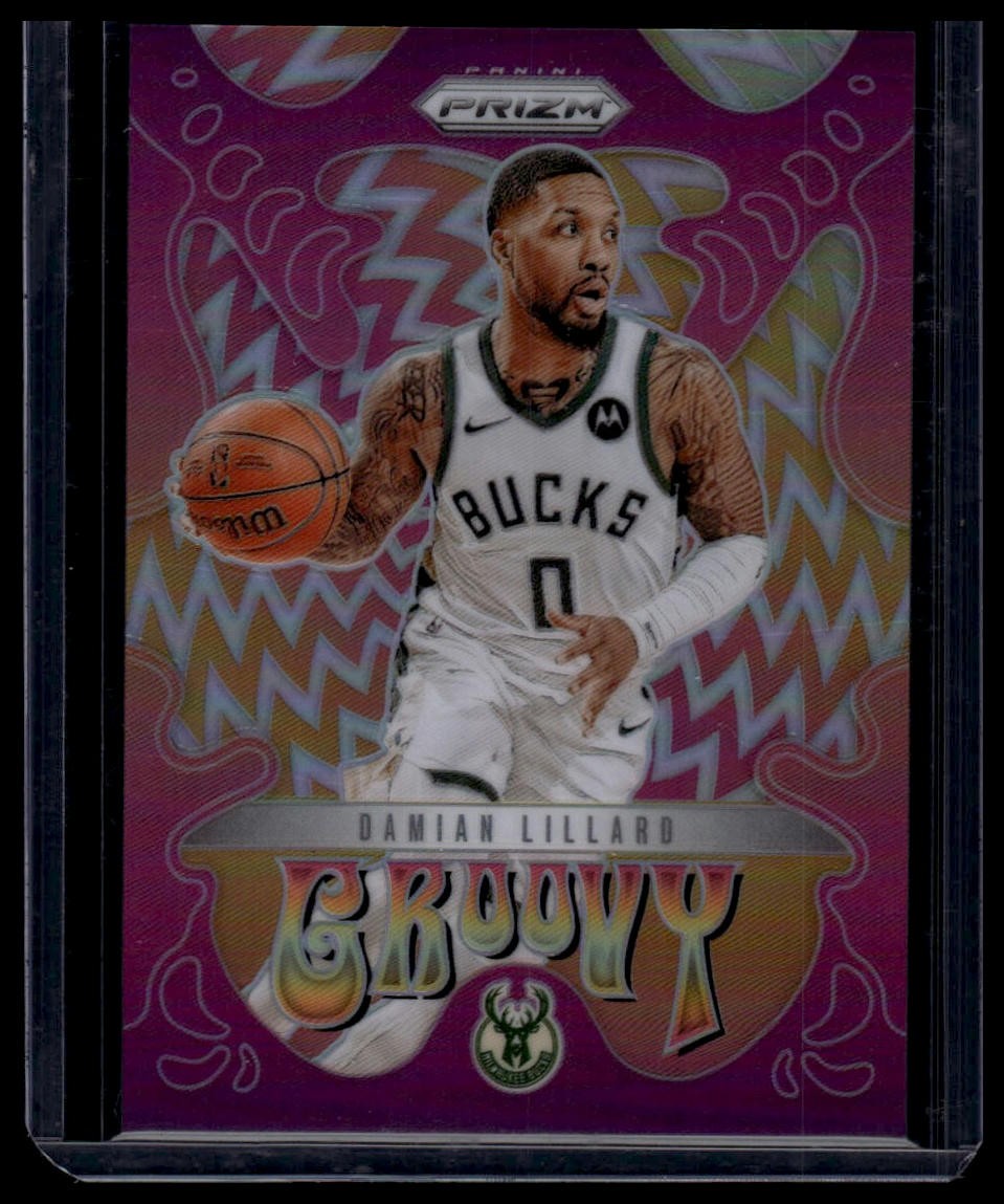 2024-25 Panini Prizm #5 Damian Lillard Groovy
