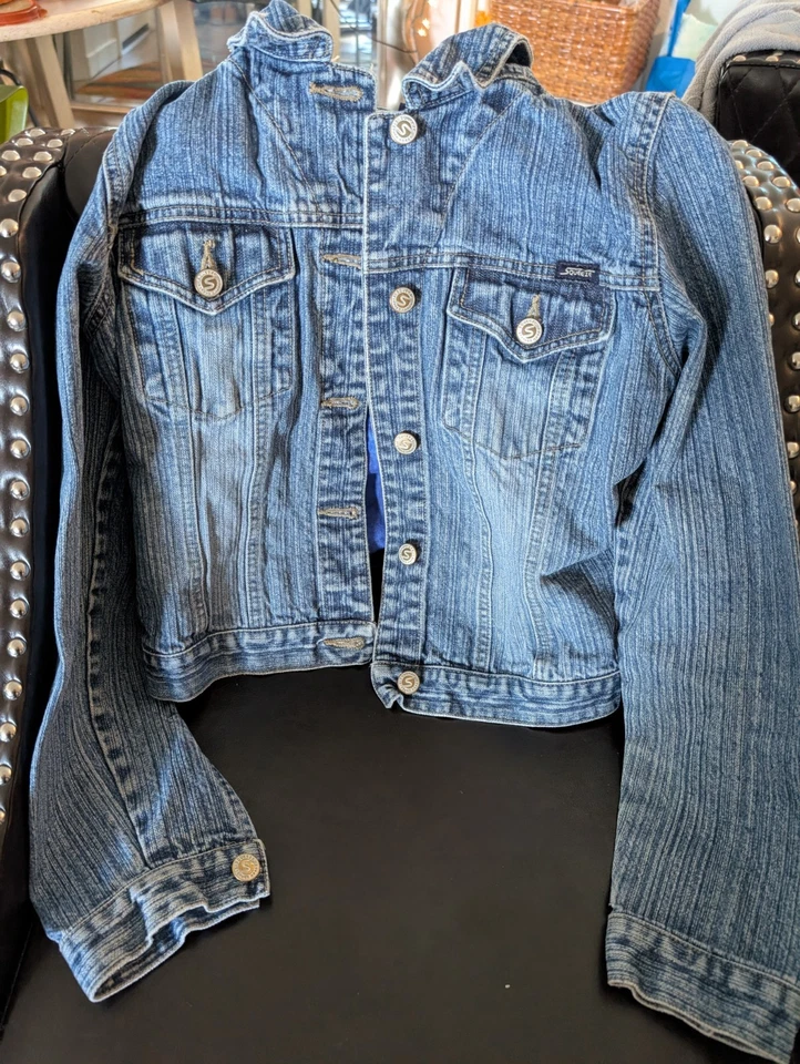 Vintage Med. Handmade "The Amazing Spiderman" Jean Jacket Unisex - Image 3 of 4