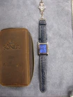 Soner Nostalgia Madrid Tank Watch Swiss 5 ATM Sapphire 23.3.412 Quartz Movement